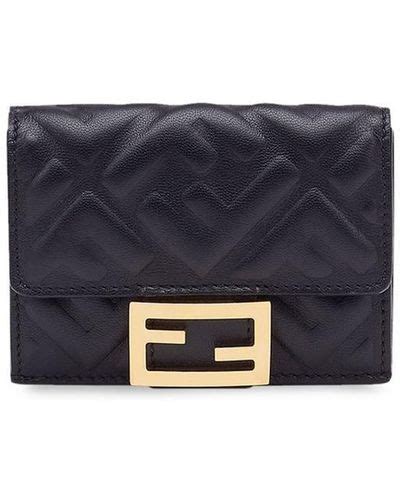 fendi tas white black blue|Fendi black wallet.